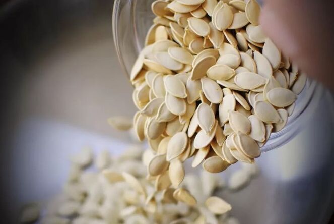 Pumpkin seeds are clumsy